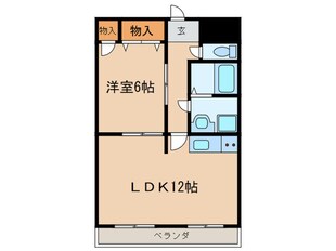 アクシスコ－トの物件間取画像